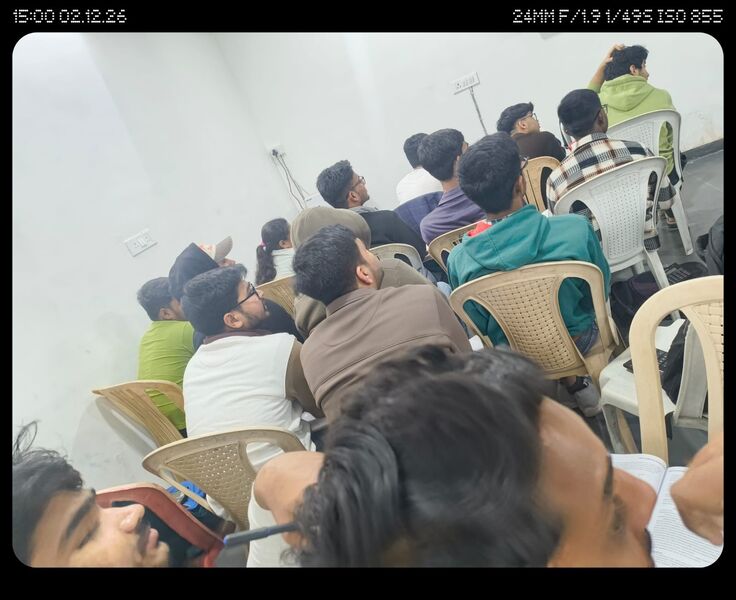 CMA students learning at Rankers Laxmi Nagar